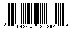 UPC barcode number 819265010842