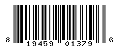 UPC barcode number 819459013796