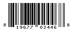 UPC barcode number 819677024468