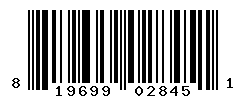 UPC barcode number 819699028451