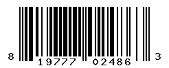 upc 819777024863 barcode image