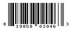 upc 819858020463 barcode image