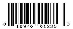 upc 819970012353 barcode image