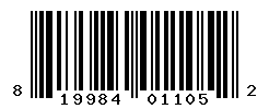 UPC barcode number 819984011052