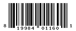 819984011601 barcode