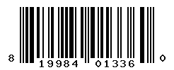 UPC barcode number 819984013360