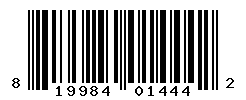 UPC barcode number 819984014442