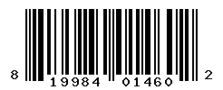 UPC barcode number 819984014602