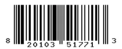 UPC barcode 820103517713