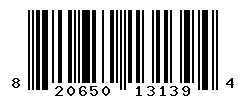 UPC barcode number 820650131394