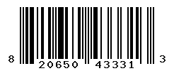 820650433313 barcode