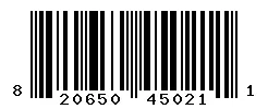 820650450211 barcode