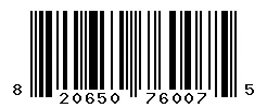 820650760075 barcode