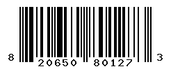 UPC barcode number 820650801273