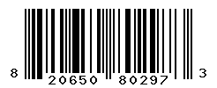 UPC barcode number 820650802973