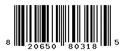 820650803185 barcode