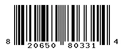 820650803314 barcode