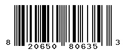 820650806353 barcode