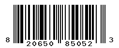 820650850523 barcode