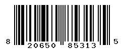 UPC barcode number 820650853135