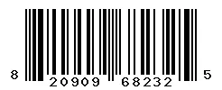 UPC barcode 820909682325
