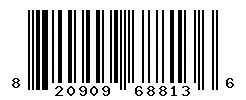 UPC barcode 820909688136