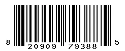 UPC barcode 820909793885