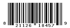 821126184579 barcode