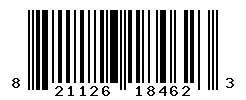 821126184623 barcode