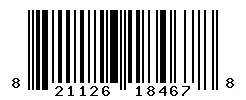 821126184678 barcode
