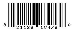 821126184760 barcode