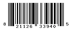 821126339405 barcode