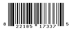 UPC barcode number 822185173375