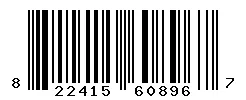 UPC 822415608967 barcode image