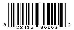 UPC barcode 822415609032