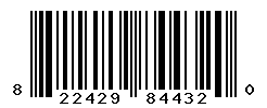 UPC barcode number 822429844320