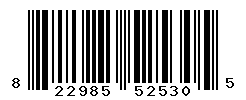 UPC barcode number 822985525305