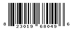 UPC barcode number 823019680496