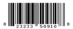 upc 823233509108 barcode image