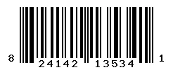 824142135341 barcode
