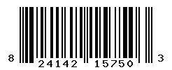 UPC barcode number 824142157503