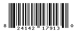 UPC barcode number 824142179130