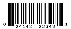 UPC barcode number 824142233481