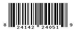 UPC barcode number 824142240519