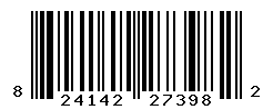 UPC barcode number 824142273982