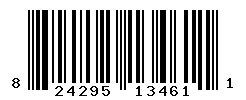 UPC barcode number 824295134611