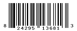 UPC barcode number 824295136813
