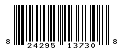 UPC barcode number 824295137308
