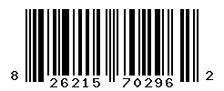 upc 826215702962 barcode image