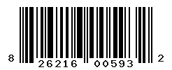 upc 826216005932 barcode image